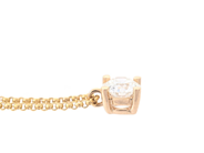 Jewellery - SOLITAIRE NECKLACE, 18K gold - View 2