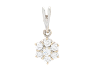 Jewellery, PENDANT, 18K white gold, in auction: Lilla jewellery – Tuesday 21 April