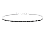 Jewellery, TENNIS BRACELET, sterling silver, in auction: General – Tuesday 12 May