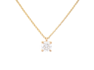 Jewellery - SOLITAIRE NECKLACE, 18K gold - View 1