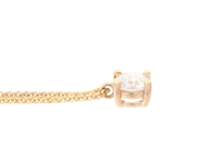 Jewellery - SOLITAIRE NECKLACE, 18K gold - View 2