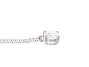 Jewellery - SOLITAIRE NECKLACE, 18K white gold - View 2