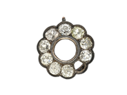 Jewellery, CLUSTER PENDANT, silver/14K gold, in auction: Lilla jewellery – Tuesday 21 April