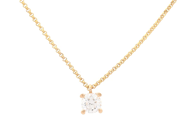Jewellery - SOLITAIRE NECKLACE, 18K gold - View 1