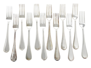 Silverware - FLATWARE, 12 forks - View 1