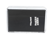 Gemstones, 15 DIAMONDS, princess cut, in auction: Lilla jewellery – Tuesday 21 April