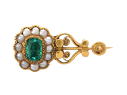 Jewellery, BROOCH, 18K gold, in auction: Classic – Saturday 25 April