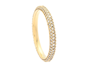 Jewellery - FULL ETERNITY RING, 18K gold - View 1