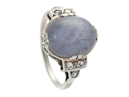 Jewellery, RING, silver, in auction: Lilla jewellery – Tuesday 21 April