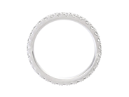 Jewellery - FULL ETERNITY RING, 18K white gold - View 2