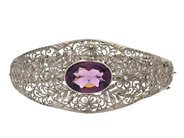 Jewellery, BANGLE, silver, in auction: Lilla jewellery – Tuesday 21 April