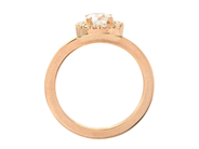 Jewellery - CLUSTER RING, 18K gold - View 2