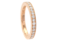 Jewellery, ETERNITY RING, 18K gold, in auction: Classic – Saturday 25 April