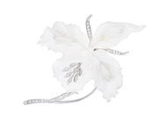Jewellery, BROOCH, 14K white gold, in auction: Classic – Saturday 25 April