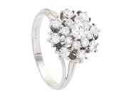 Jewellery, RING, 18K white gold, in auction: Classic – Saturday 25 April