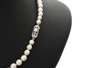 Jewellery - PEARL NECKLACE, cultured salt-water pearls approx. 4,4 -8 mm - View 2