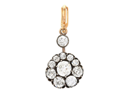 Jewellery, PENDANT, 14K gold/silver, in auction: Classic – Saturday 25 April