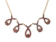 Jewellery, NECKLACE, gilt silver, in auction: General – Tuesday 12 May