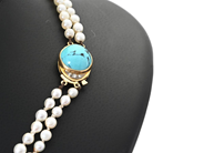 Jewellery - PEARL NECKLACE, cultured pearls - View 2