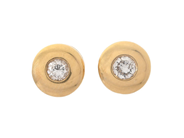 Jewellery, SOLITAIRE EARRINGS, 18K gold, in auction: Lilla jewellery – Tuesday 21 April