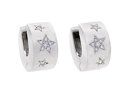 Jewellery, EARRINGS, 18K white gold, in auction: Modern – Saturday 9 May