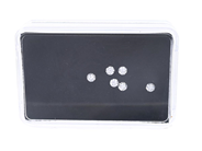 Gemstones, 6 DIAMONDS, brilliant cut 0,69 ctw, in auction: Lilla jewellery – Tuesday 21 April