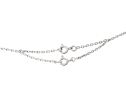 Jewellery - SOLITAIRE NECKLACE, 18K white gold - View 5