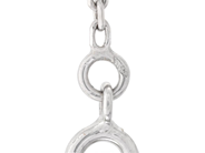 Jewellery - SOLITAIRE NECKLACE, 18K white gold - View 6
