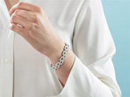 Jewellery - BRACELET, platinum - View 5