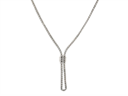 Jewellery - NECKLACE, platinum - View 2