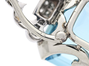 Jewellery - PENDANT WITH CHAIN, 18K white gold/platinum - View 5