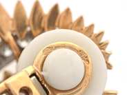 Jewellery - EARRINGS, 18K gold/platinum - View 7