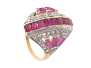 Jewellery, RING, gilt sterling silver, in auction: General – Tuesday 12 May