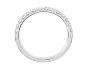 Jewellery - ETERNITY RING, platinum - View 2
