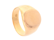 Jewellery, SIGNET RING, 18K gold, in auction: Lilla jewellery – Tuesday 21 April