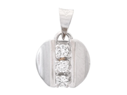 Jewellery - PENDANT, 18K white gold - View 1