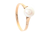 Jewellery - PEARL  RING, 18K gold - View 1