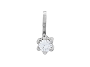 Jewellery, SOLITAIRE PENDANT, 18K gold, in auction: General – Tuesday 28 July
