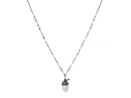 Jewellery - NECKLACE, silver/14K gold - View 2