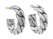 Jewellery, HOOP EARRINGS, sterling silver, in auction: General – Tuesday 12 May