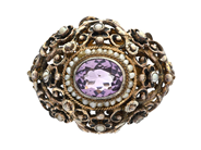 Jewellery, BROOCH, silver, in auction: Lilla jewellery – Tuesday 21 April