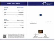 Gemstones - NO HEAT SAPPHIRE, cushion cut - View 5