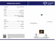 Gemstones - EMERALD, emerald cut - View 4