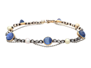 Jewellery, BRACELET, silver/18K gold, in auction: Important jewellery – Saturday 13 June
