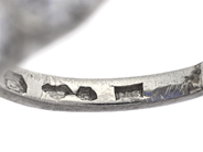 Jewellery - CLUSTER RING, platinum - View 6