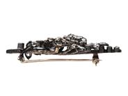 Jewellery - BROOCH, silver/14K gold - View 2