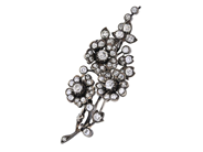 Jewellery, BROOCH, silver/14K gold, in auction: Important jewellery – Saturday 13 June