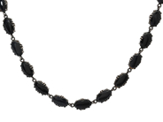 Jewellery, MOURNING JEWELLERY, necklace, in auction: Lilla jewellery – Tuesday 21 April