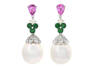 Jewellery, MAX PRUS, pearl earrings, in auction: Important jewellery – Saturday 13 June