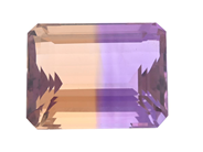 Gemstones, AMETRINE, emerald cut, in auction: Lilla jewellery – Tuesday 21 April